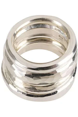 WERKSTATT:MÜNCHEN 4 hammered ring set