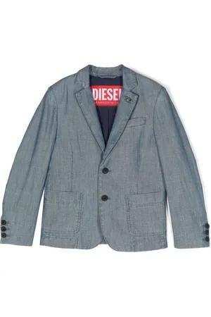 Diesel Single-breasted denim blazer