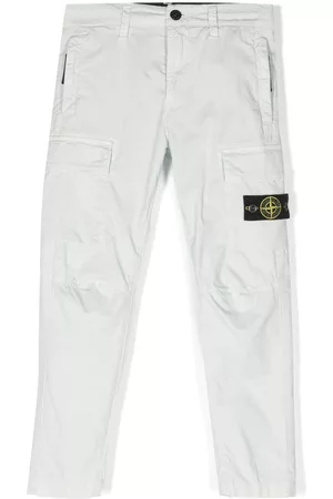 Stone Island Compass-motif cargo trousers