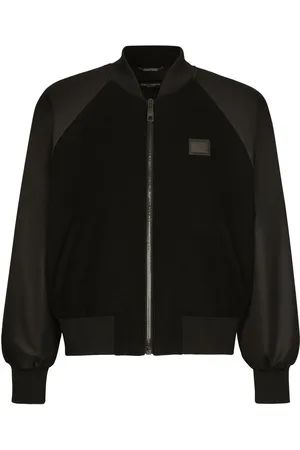 Dolce & Gabbana Logo-tag bomber jacket