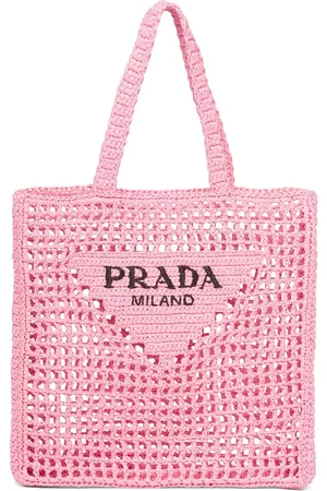 Prada Woven tote bag