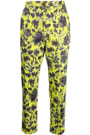 Serafini Printed cropped trousers