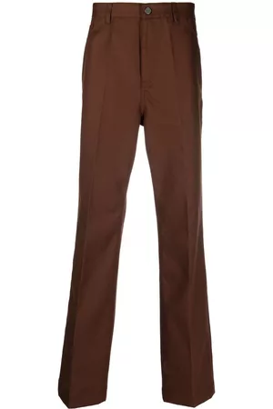 VALENTINO GARAVANI Wide-leg tonal-stitch trousers
