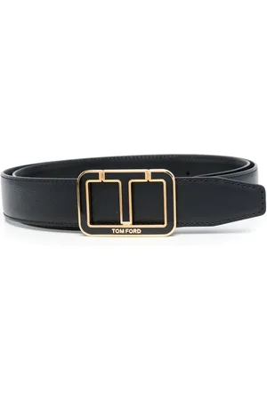Tom Ford Buckle-fastening leather belt