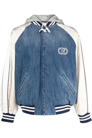 VALENTINO GARAVANI Panelled hooded bomber jacket