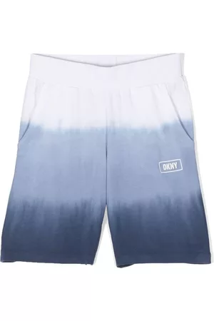 DKNY Logo-print track shorts
