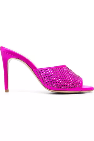 P.A.R.O.S.H. 110mm crystal-embellished mules