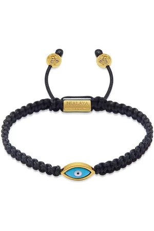 Nialaya Men Bracelets - Evil Eye string bracelet