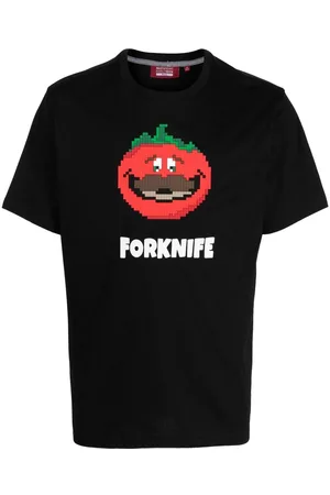 MOSTLY HEARD RARELY SEEN Forknife short-sleeved T-shirt
