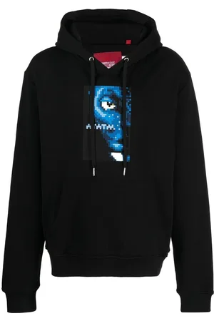 MOSTLY HEARD RARELY SEEN Graphic-print pullover hoodie