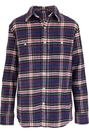 R13 Check button-up shirt