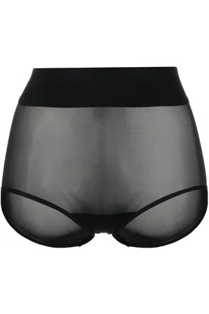 Wolford Semi-sheer elasticated briefs