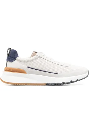 Brunello Cucinelli Panelled low-top sneakers