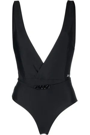 Karl Lagerfeld Karl Dna Deep V Swimsuit