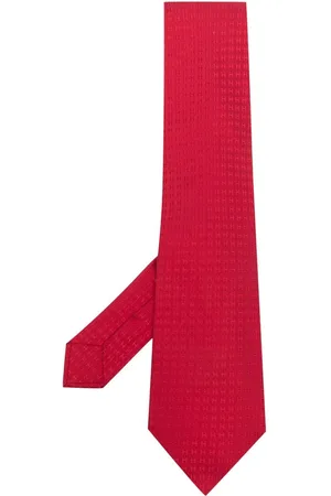 Hermès Men Neckties - 2000s pre-owned logo-jacquard silk tie