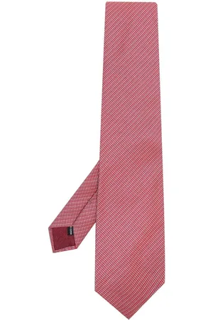 Hermès Men Accessories - 2000s pre-owned woven silk necktie