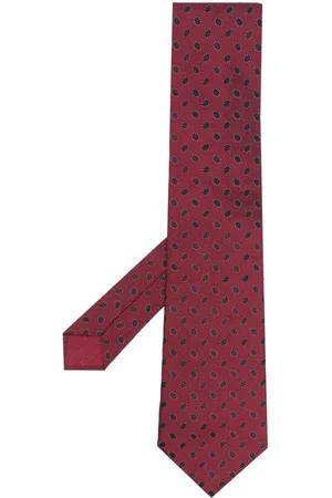 Hermès Men Accessories - 2000s pre-owned geometric pattern silk necktie