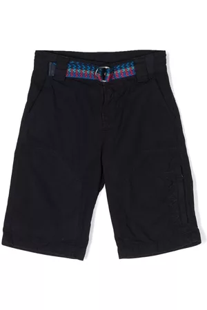 Lanvin Logo-embroidered chino shorts