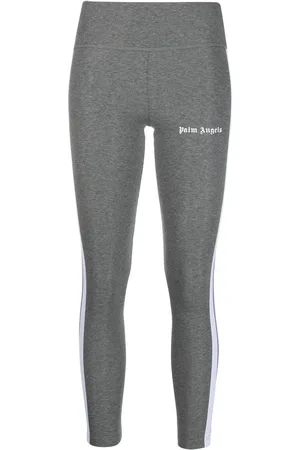 Palm Angels Side-stripe performance leggings