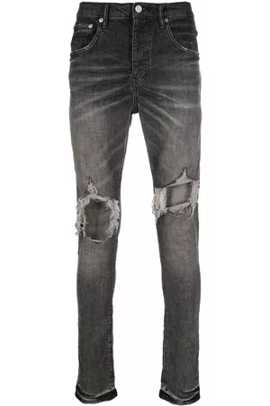 Purple Brand Low-rise slim-fit jeans