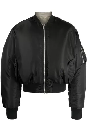 VTMNTS Cropped zipped-up bomber jacket