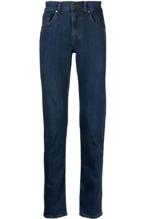 7 for all Mankind Men Slim - Slim-cut straight-leg jeans