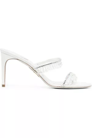RENE CAOVILLA 85mm crystal-strap sandals