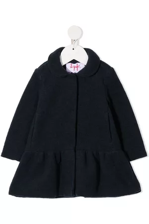 Il gufo Ruffled hem coat