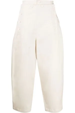 SONGZIO Cropped wide-leg trousers