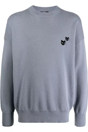 SONGZIO Twin Panther crew-neck jumper