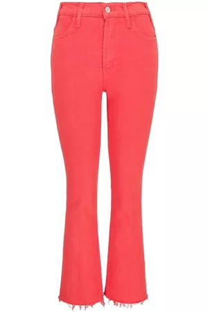 Mother High-rise flared jeans