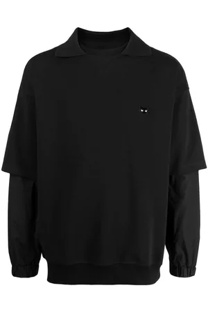 SONGZIO Layered-effect collared T-shirt
