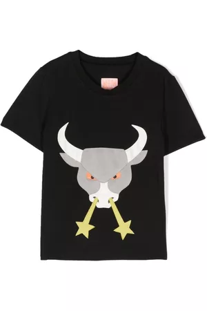 Wauw Capow by Bangbang Graphic-appliqué organic-cotton T-shirt