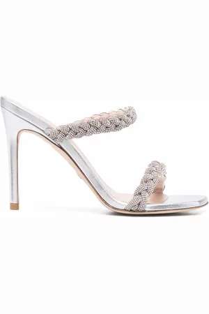 Stuart Weitzman Addison jewelled stiletto sandals
