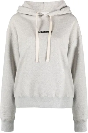 Jil Sander Logo-print drawstring hoodie