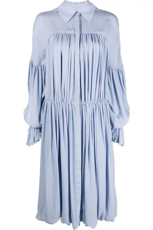 Khaite Colleen silk midi dress