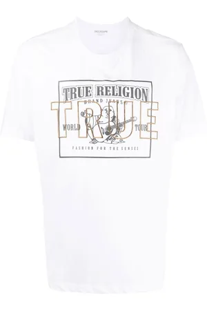 True Religion Logo-print cotton T-shirt