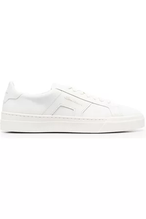 santoni Double Buckle low-top sneakers