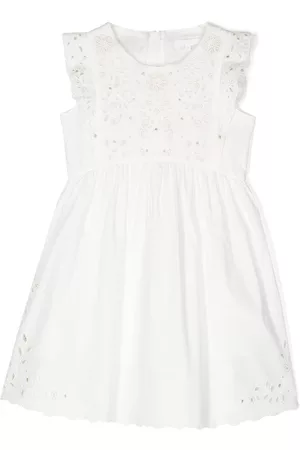 Chloé Embroidered cotton dress