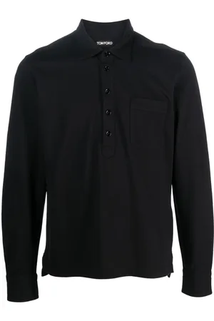 Tom Ford Button-front long-sleeved polo shirt