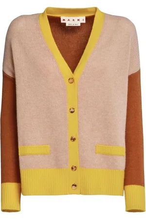 Marni Cashmere colour-block cardigan