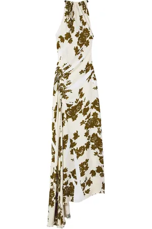 Proenza Schouler Floral-print sleeveless gown