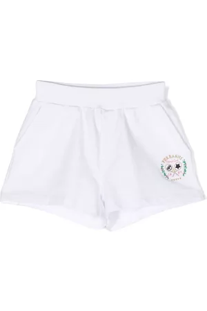 Chiara Ferragni Embroidered-logo tennis shorts
