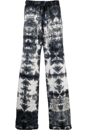 Nahmias Tie-dye wide-leg trousers
