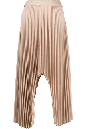 Rokh Arch pleated midi skirt