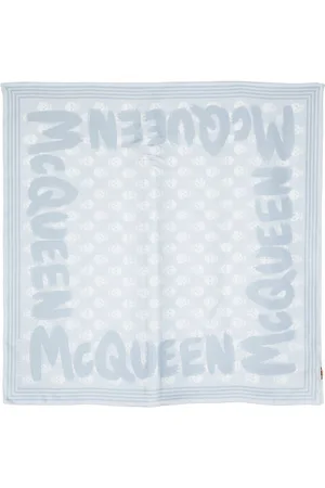 Alexander McQueen Graphic-print silk scarf