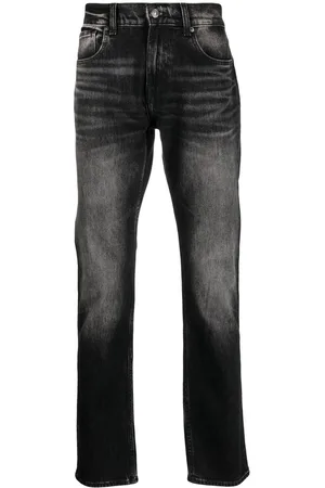 7 for all Mankind Washed straight leg jeans
