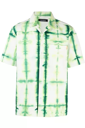 Nahmias Tie-dye print short-sleeve shirt