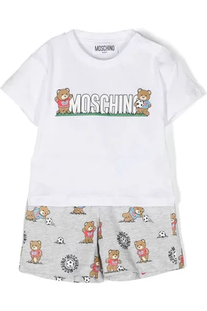Moschino Teddy Bear-print short set