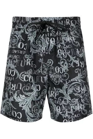 VERSACE Baroque-print shorts